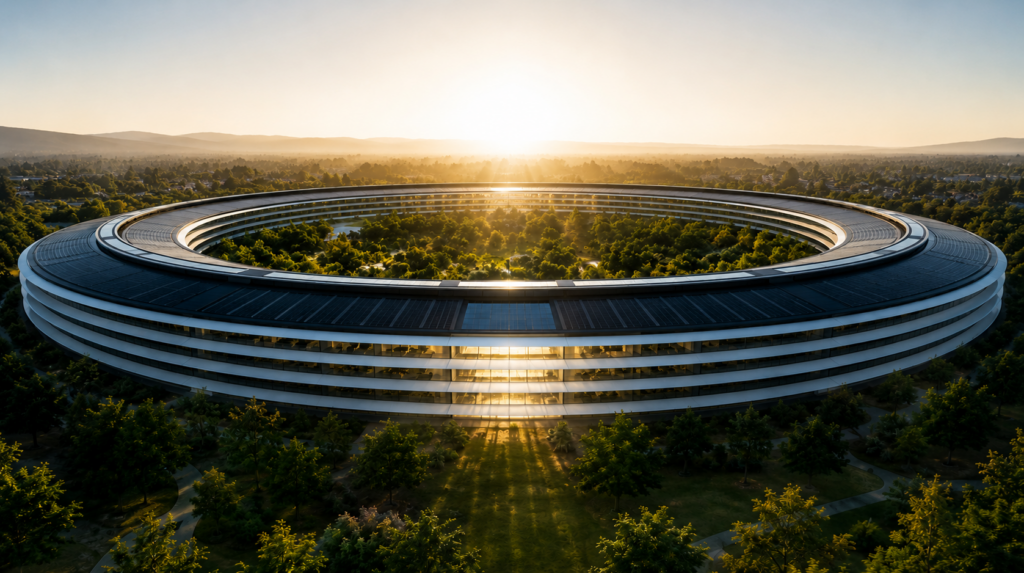 Grandes construções: a nova sede da Apple